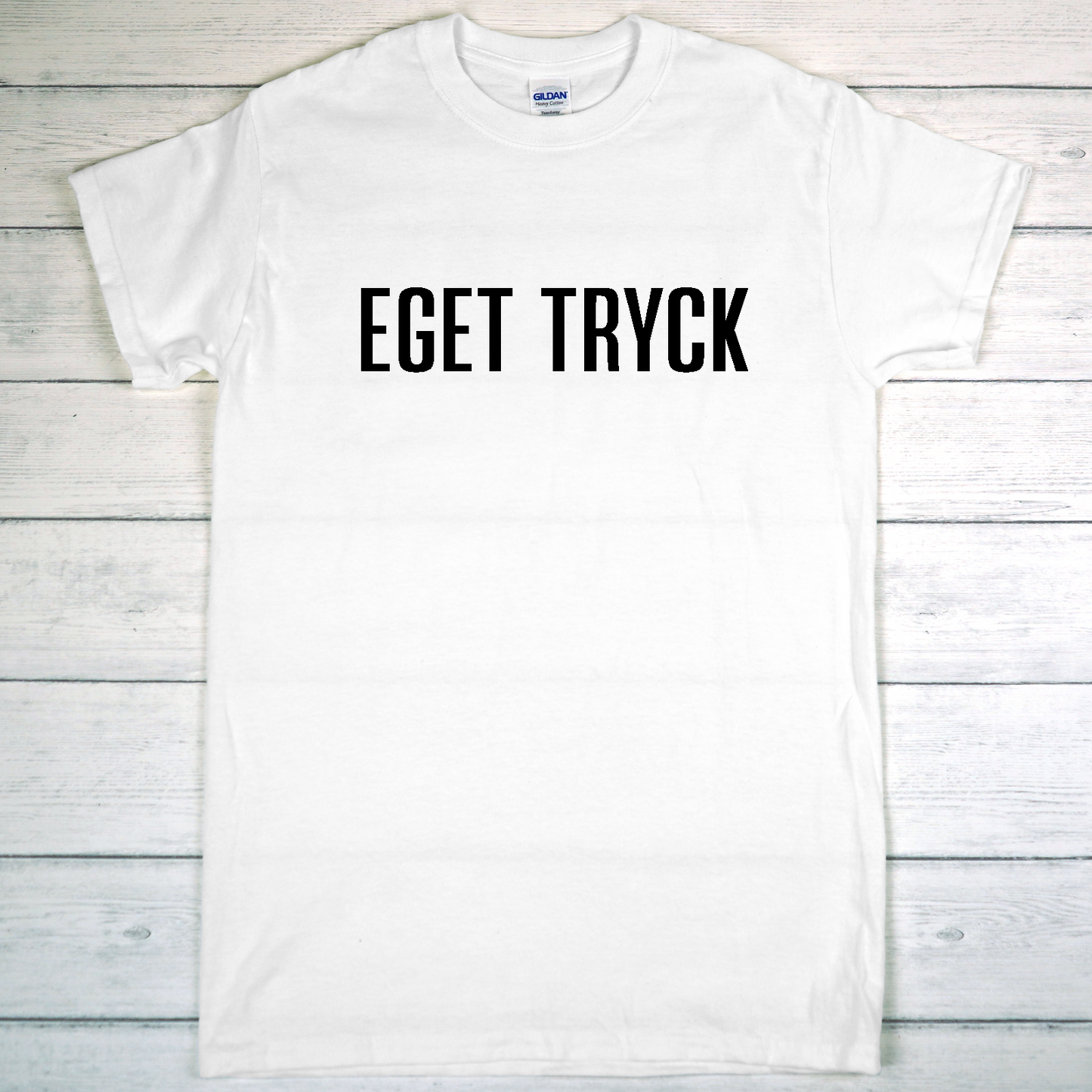 T-shirt med EGET TRYCK