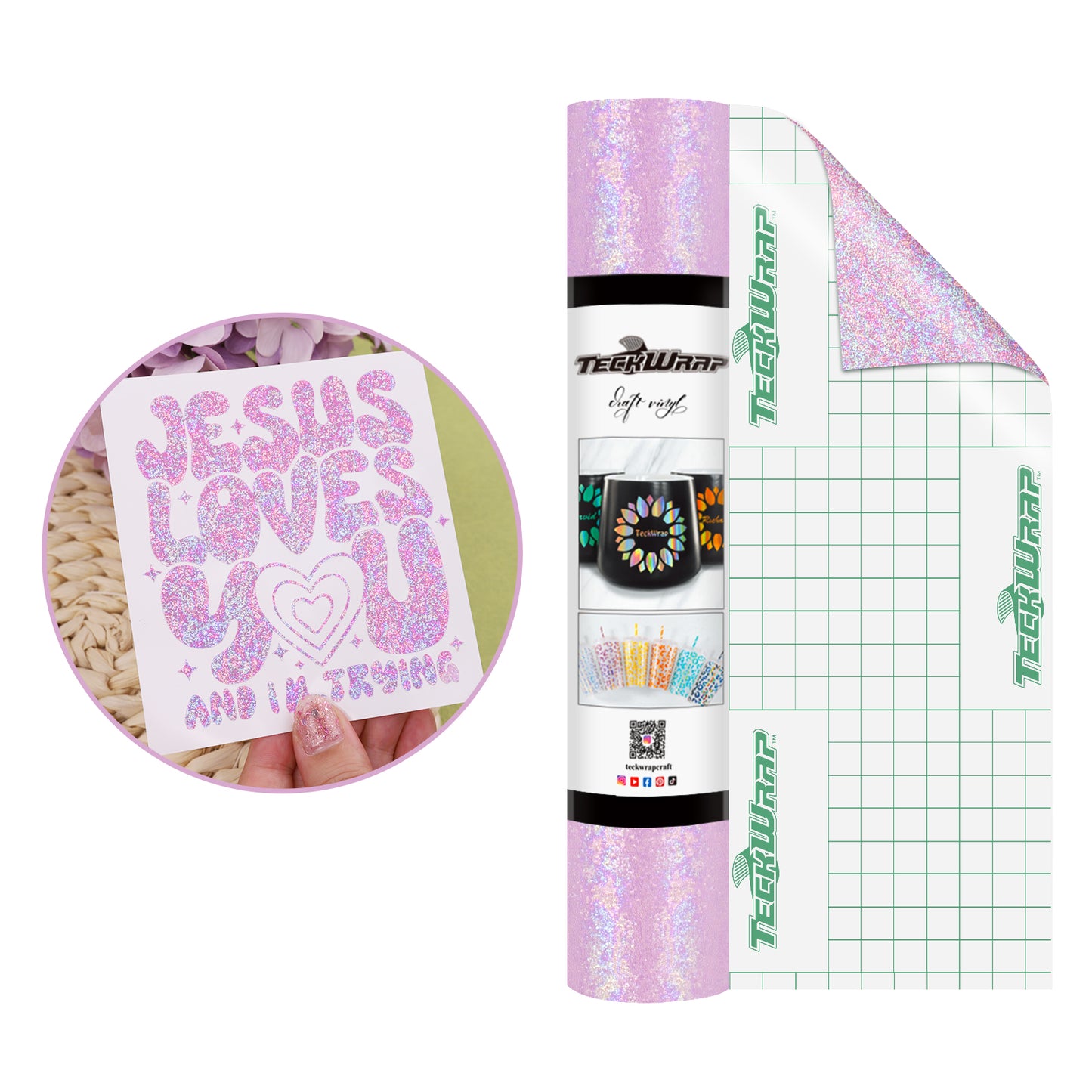 TeckWrap Colorful Pearl Adhesive Vinyl