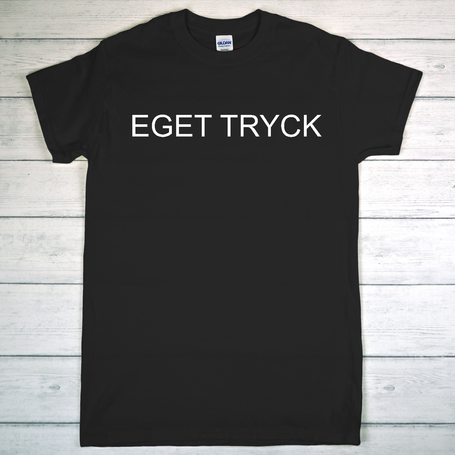 T-shirt med EGET TRYCK