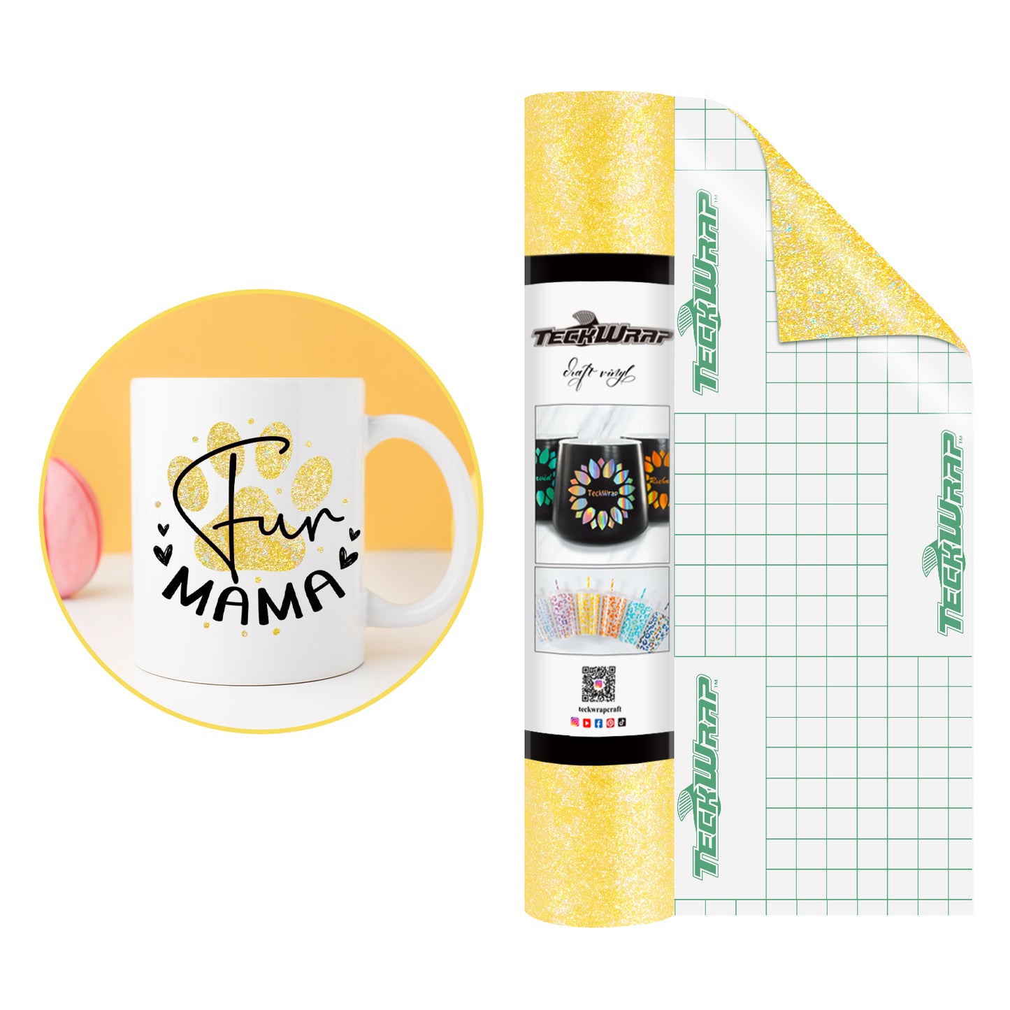 TeckWrap Colorful Pearl Adhesive Vinyl
