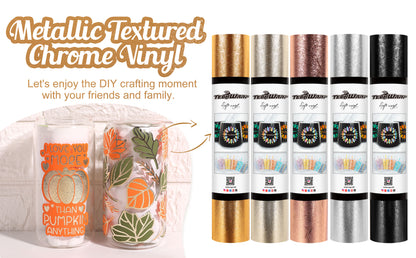 TeckWrap Textured Metallic Adhesive Vinyl