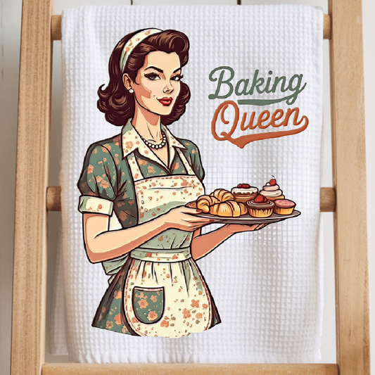Kökshandduk Baking Queen