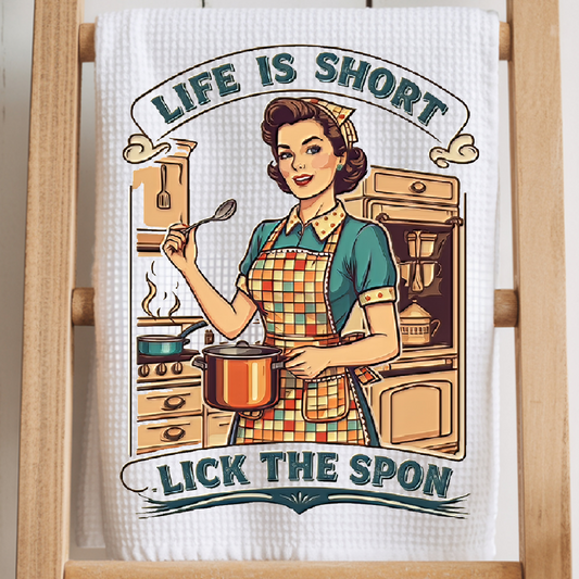 Kökshandduk Lick The Spoon