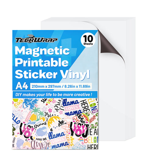 TeckWrap Magnetic Printable Sticker Paper